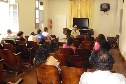 9 - Oficina de cordel com o professor Antônio Barreto - Ponto de Cultura - ALB - 2013